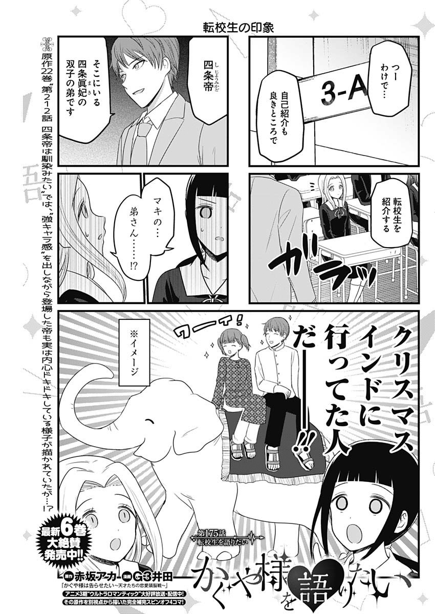 Kaguya-sama wo Kataritai - Chapter 175 - Page 1