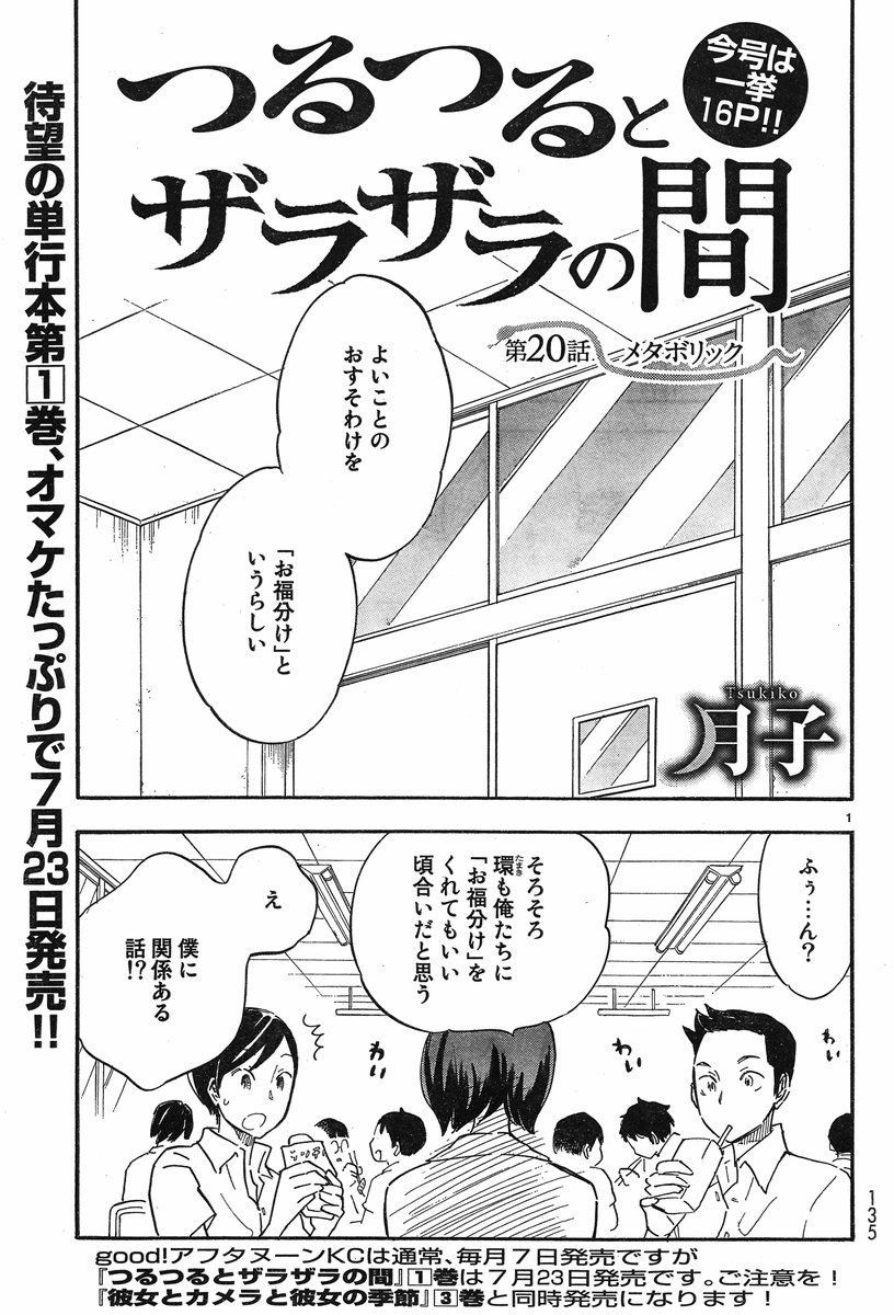 Tsuru-Tsuru to-Zara-Zara-no-Aida - Chapter 20 - Page 1