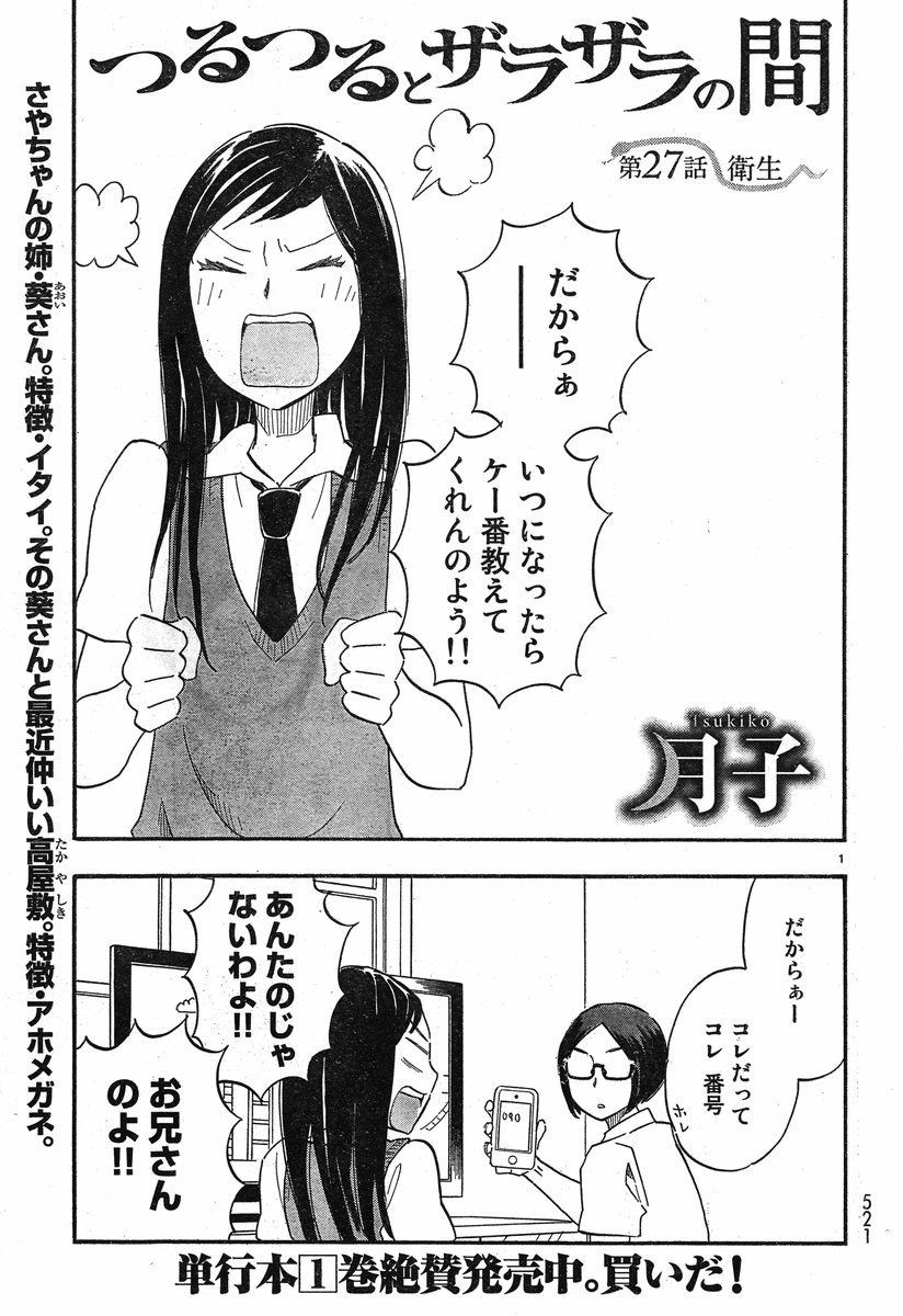 Tsuru-Tsuru to-Zara-Zara-no-Aida - Chapter 27 - Page 1