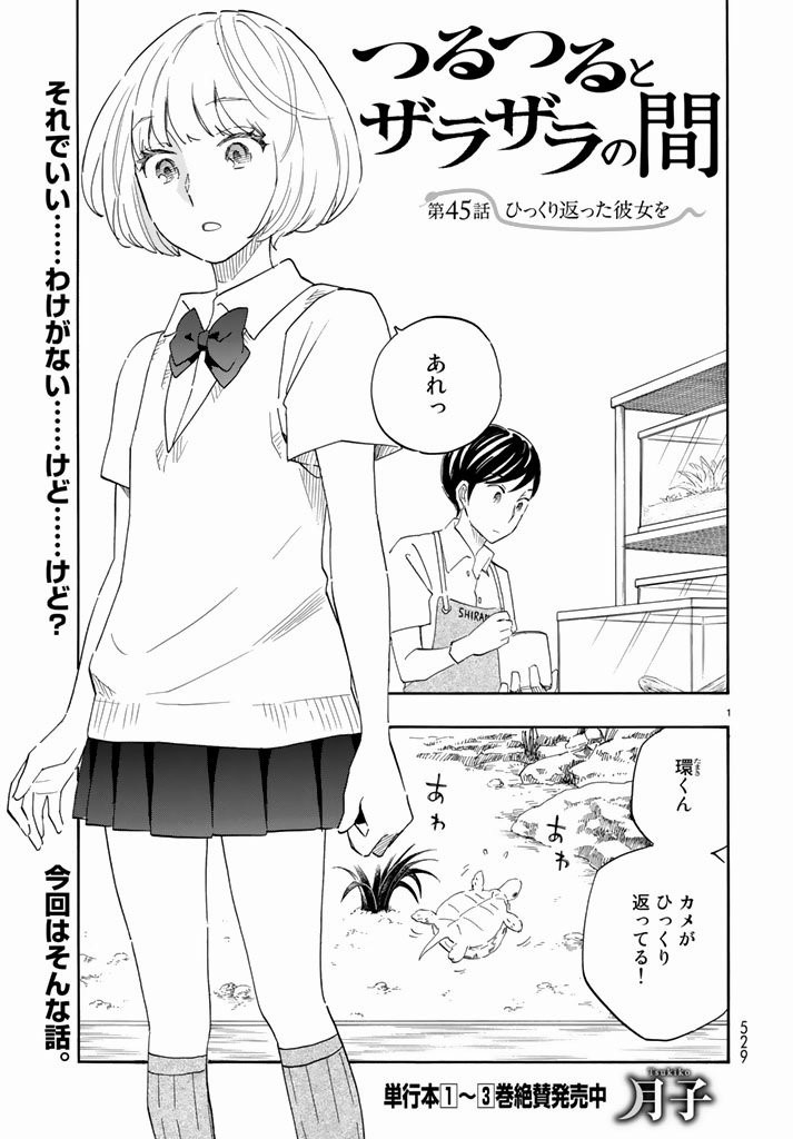 Tsuru-Tsuru to-Zara-Zara-no-Aida - Chapter 45 - Page 1