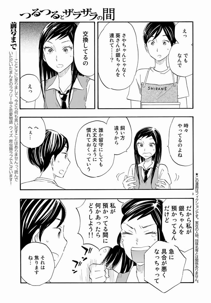 Tsuru-Tsuru to-Zara-Zara-no-Aida - Chapter 48 - Page 3