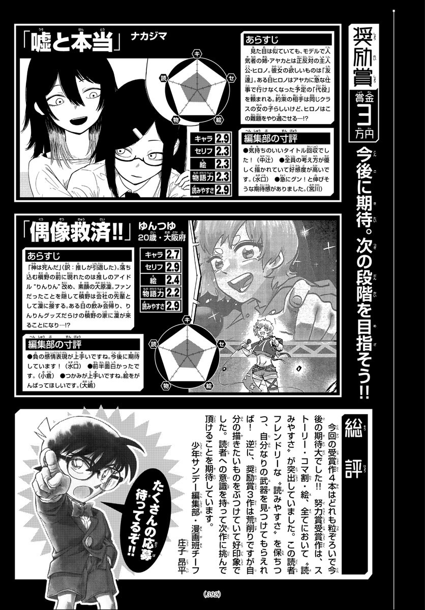 Weekly Shōnen Sunday - 週刊少年サンデー - Chapter 2022-52 - Page 387