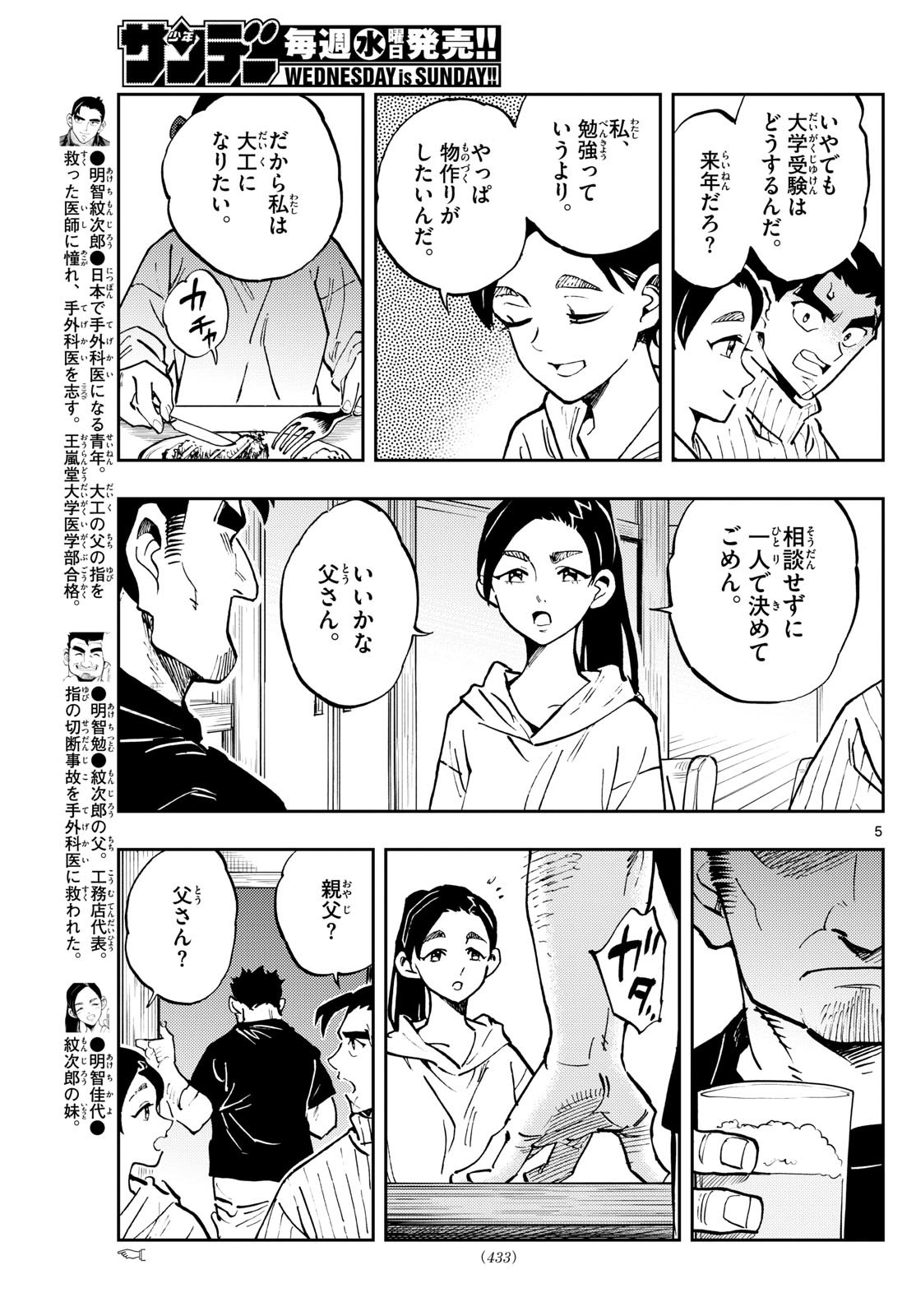 Weekly Shōnen Sunday - 週刊少年サンデー - Chapter 2024-22-23 - Page 425