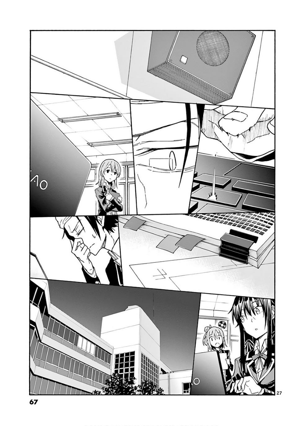 Yahari Ore no Seishun Rabukome wa Machigatte Iru. @ Comic - Chapter 72 - Page 27