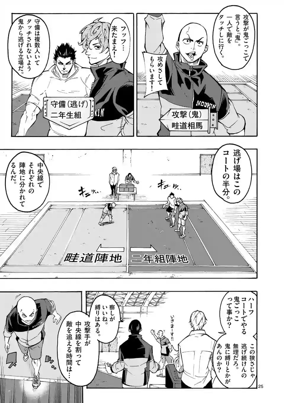 Shakunetsu Kabaddi - Chapter 242-2 - Page 25